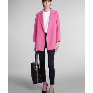 Theory Clairene Pink Orchid coat